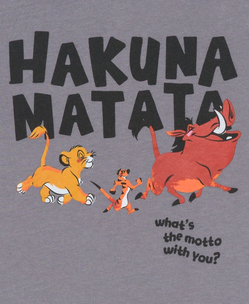 Lion King Boys Toddler 2T-5T Hakuna Matata Long Sleeve T-Shirt
