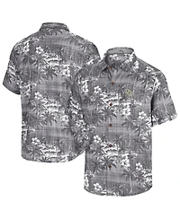 Tommy Bahama Men's Black Ucf Knights Coconut Point Palmetta IslandZone Camp Button-Up Shirt