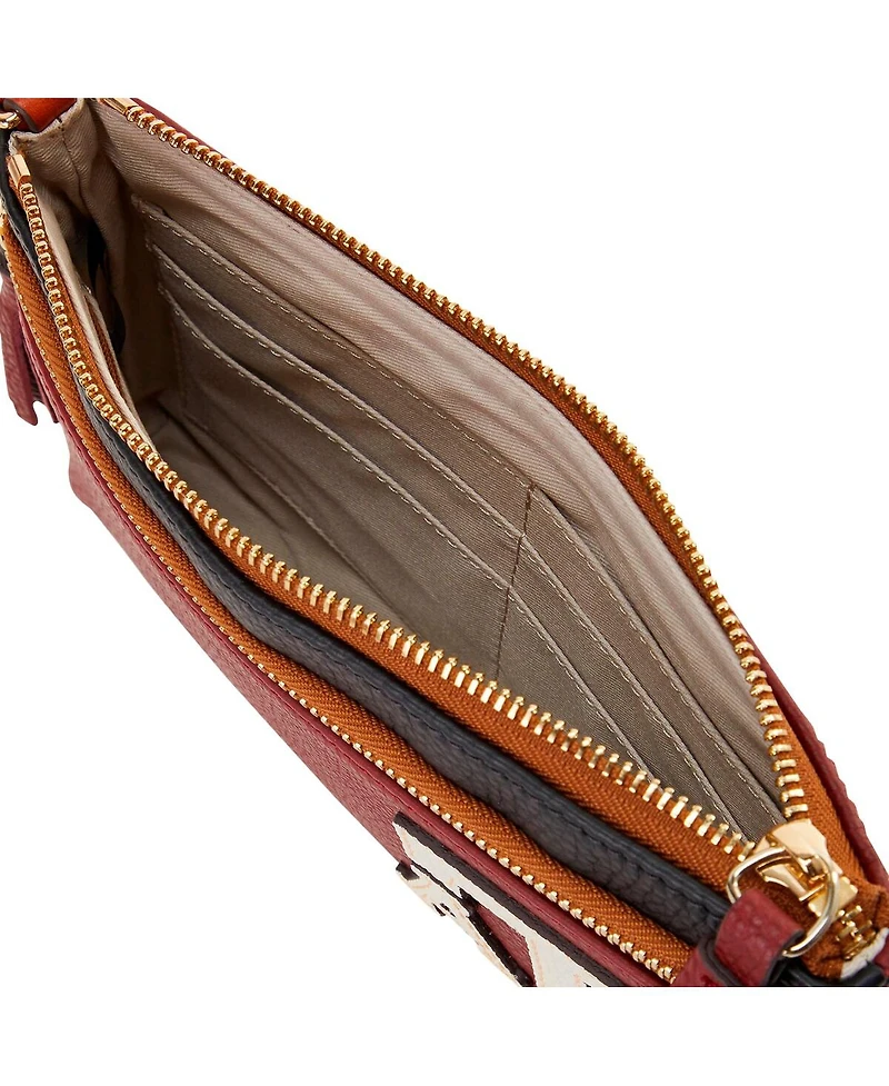 Dooney & Bourke Texas A&M Aggies Infield Double-Zip Wristlet