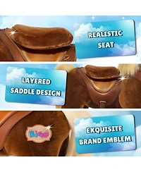 PonyCycle Model Y Brown Horse Rideable Toy for Age -4
