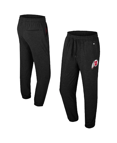 Colosseum Men's Black Utah Utes Revolution Jogger Pants