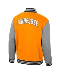 Colosseum Men's Tennessee Orange Volunteers Ambi-Turner Full-Zip Varsity Jacket
