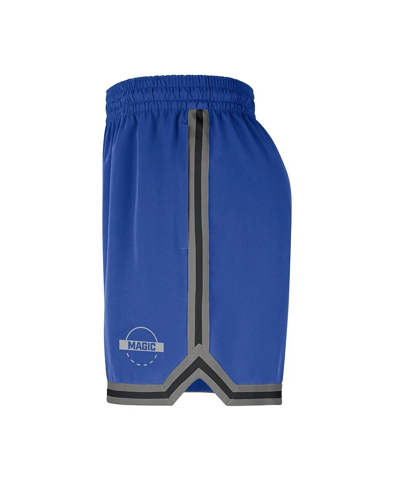 Nike Men's Blue Orlando Magic Authentic Practice Dna Woven Performance Shorts