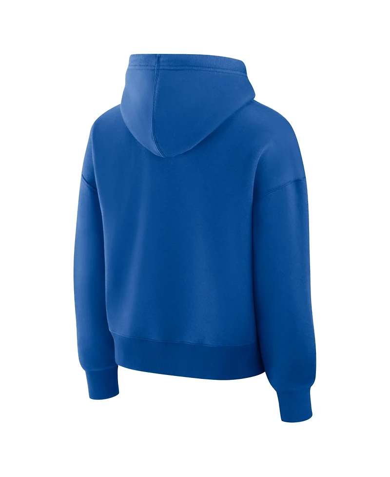 Fanatics Women's Royal New York Giants Eligible Receiver Legacy Pullover Hoodie