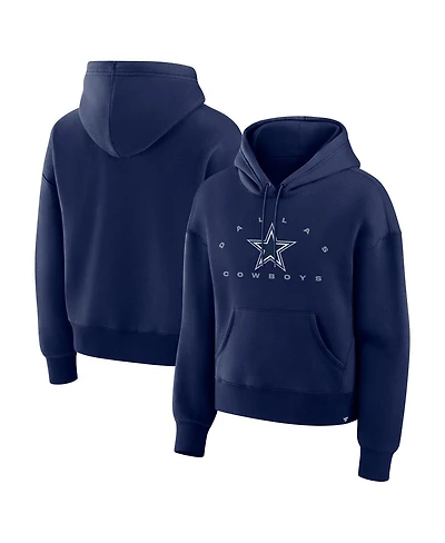 Fanatics Women's Navy Dallas Cowboys Eligible Receiver Legacy Pullover Hoodie