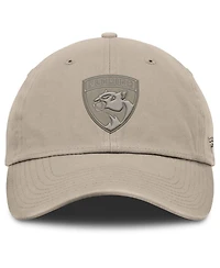 Fanatics Men's Tan Florida Panthers Authentic Pro Road Adjustable Hat