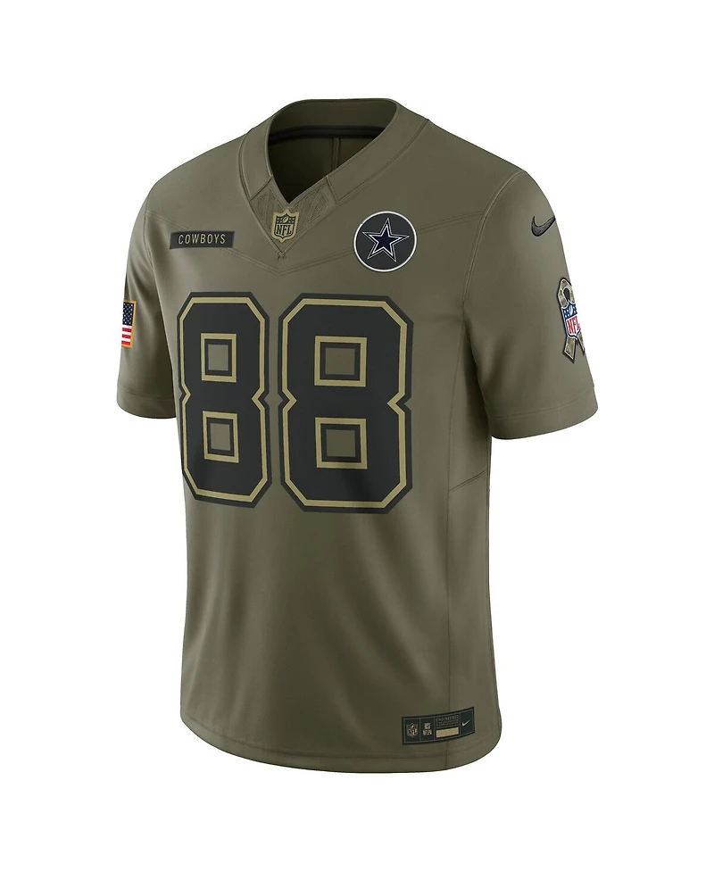 Nike Men's CeeDee Lamb Olive Dallas Cowboys 2025 Salute to Service Limited Jersey
