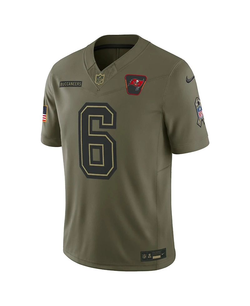 Nike Men's Baker Mayfield Olive Tampa Bay Buccaneers 2025 Salute to Service Limited Jersey