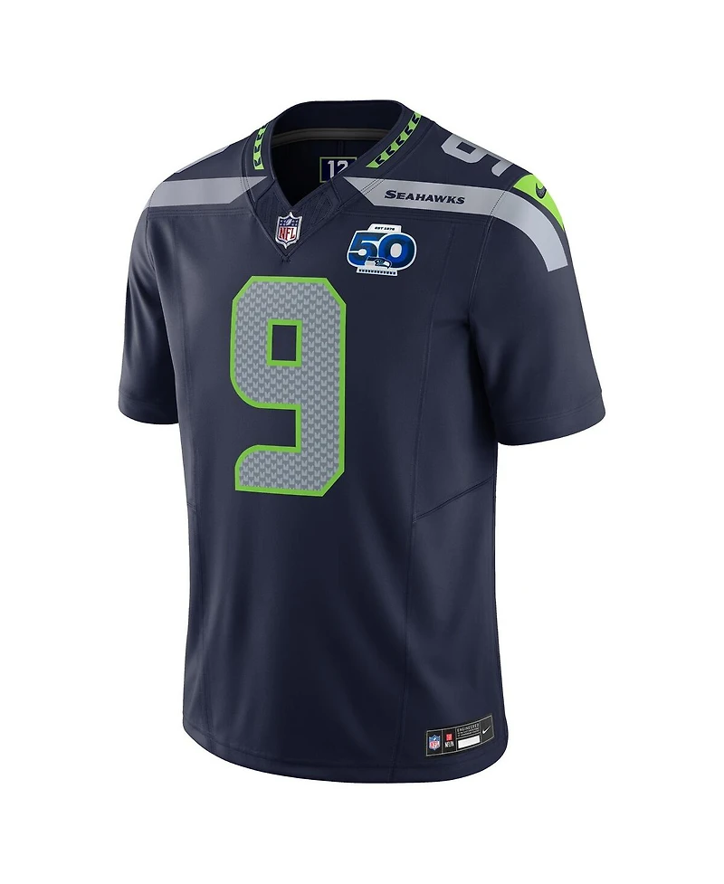 Nike Men's Kenneth Walker Iii College Navy Seattle Seahawks Team 50th Season Vapor F.u.s.e. Limited Jersey