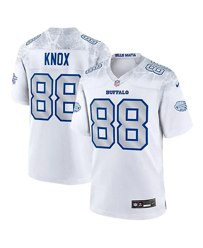 Nike Men's Dawson Knox White Buffalo Bills 2025 Rivalries Collection Game Jersey
