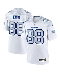 Nike Men's Dawson Knox White Buffalo Bills 2025 Rivalries Collection Game Jersey