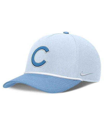 Nike Men's Light Blue Chicago Cubs Rise Dri-Fit Adjustable Hat