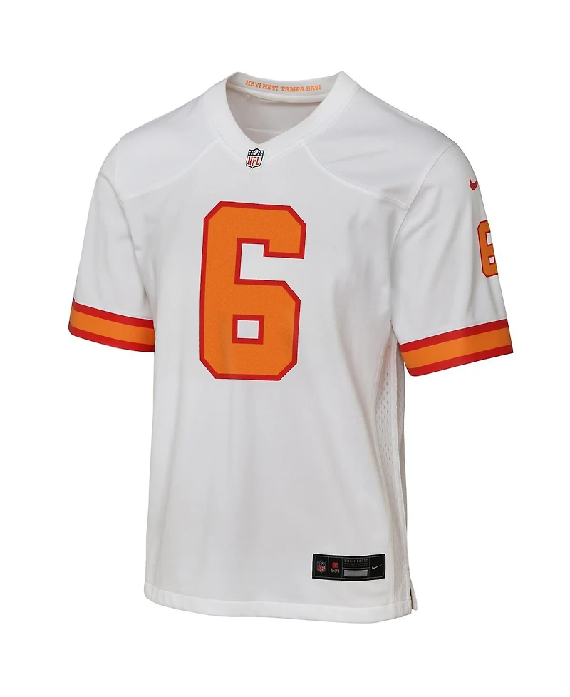 Nike Big Boys and Girls Baker Mayfield White '76 Tampa Bay Buccaneers Game Jersey