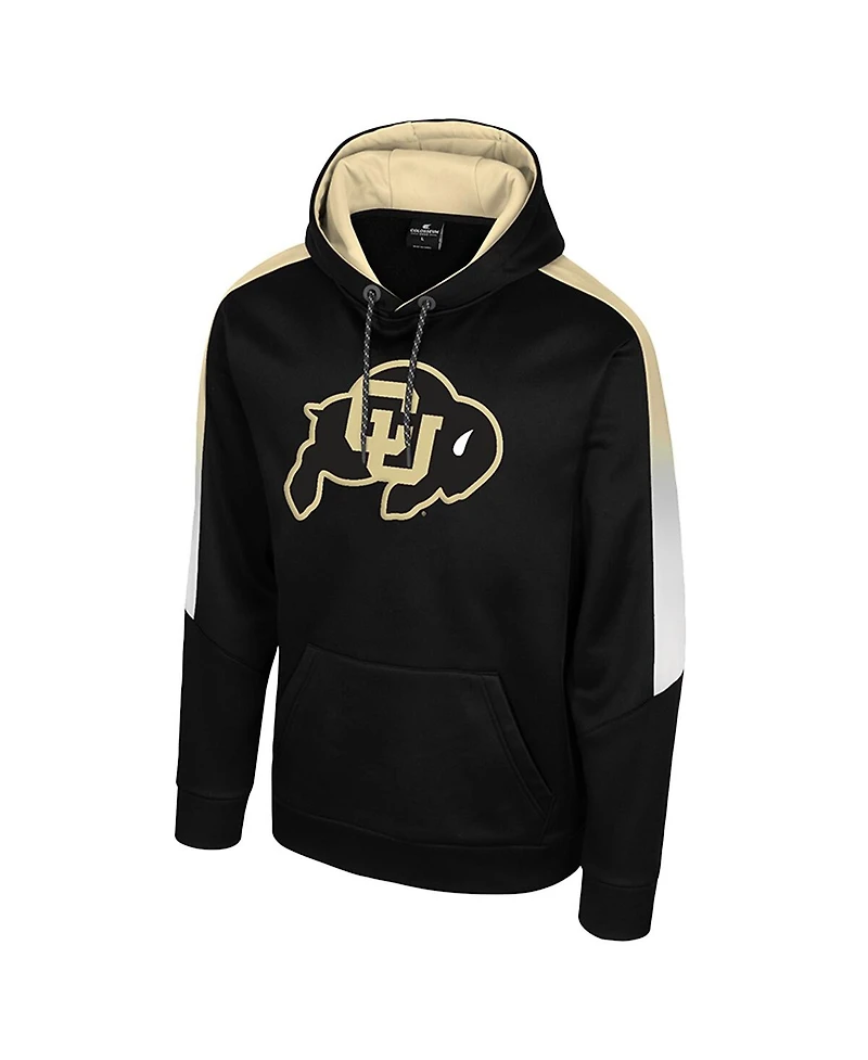 Colosseum Men's Black Colorado Buffaloes the Gang Blackout Hoodie