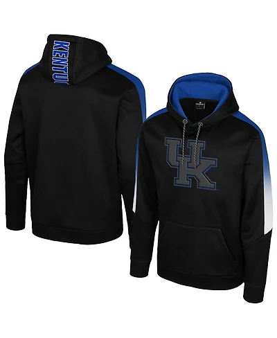 Colosseum Men's Black Kentucky Wildcats the Gang Blackout Hoodie
