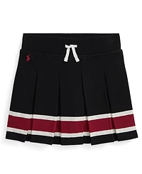 Polo Ralph Lauren Girls 7-16 Striped Pleated Skort