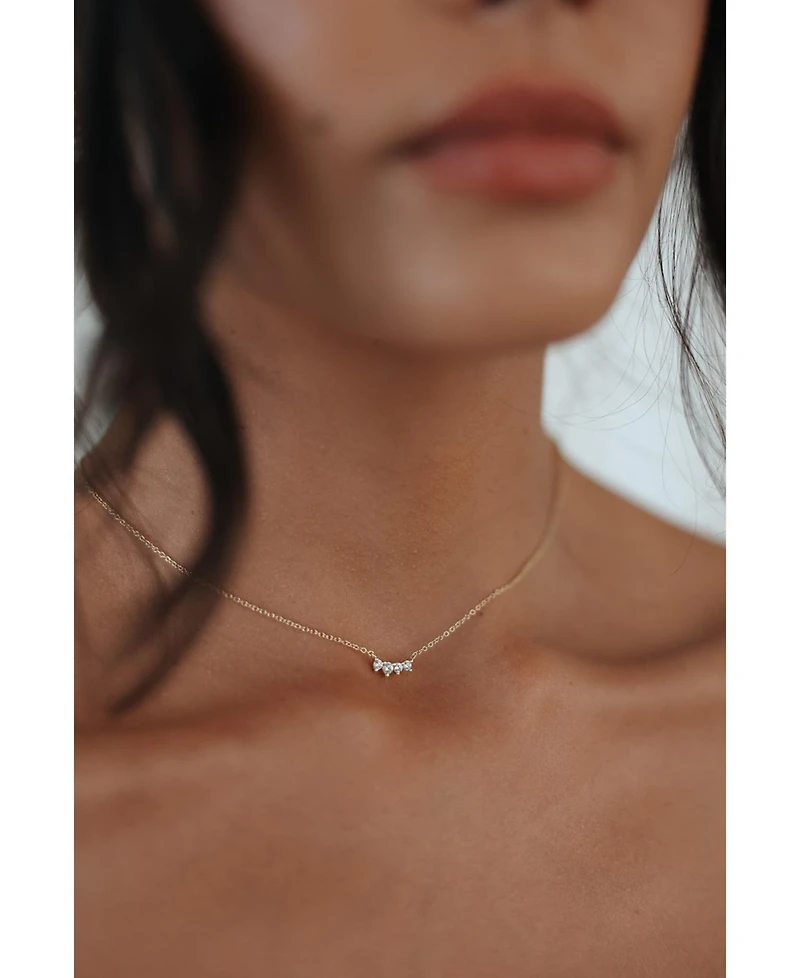 Untamed Petals Annie Crystal Necklace