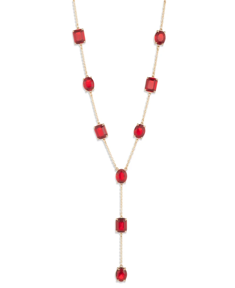Lauren Ralph Lauren Multi-Stone Y-Neck Necklace