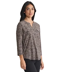 Jones New York Women's V-Neck Top
