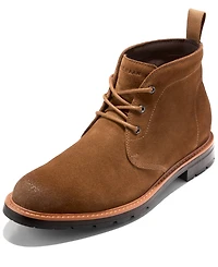 Cole Haan Men's Chamberlin Grand Chukka Lug Sole Boots