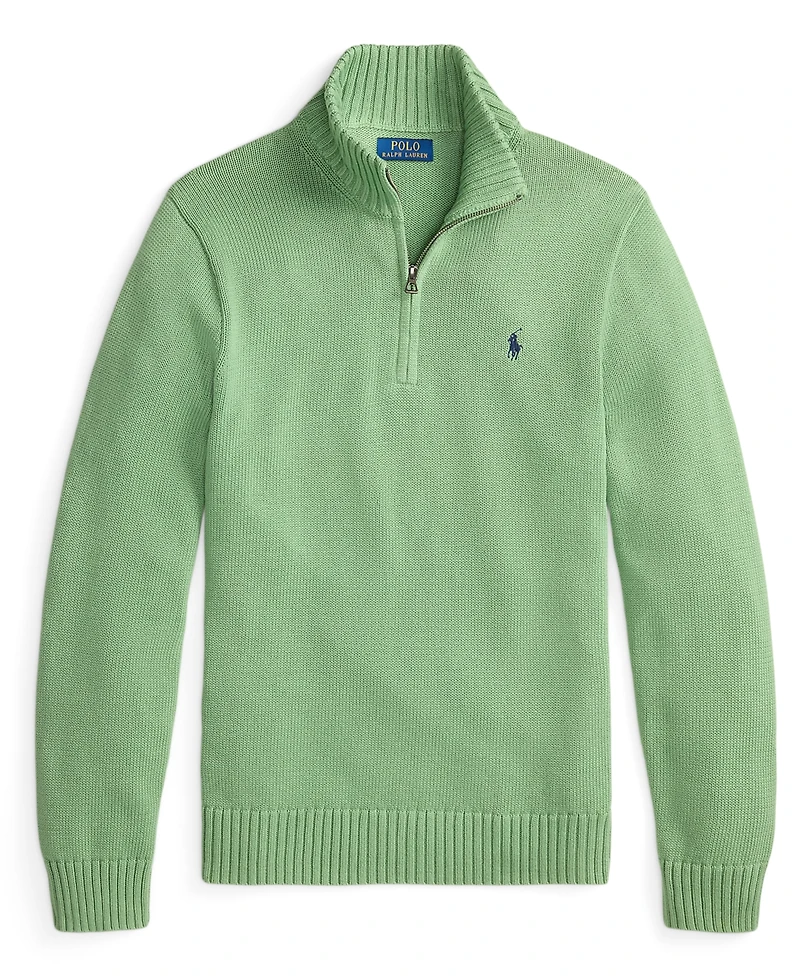 Polo Ralph Lauren Cotton Quarter-zip Sweater