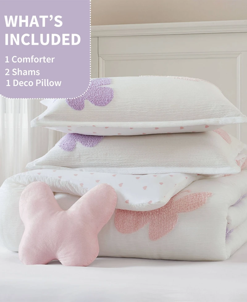 Intelligent Design Rio Textured 4-Pc. Comforter Set, Full/Queen