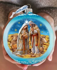 G. Debrekht Bethlehem's Miracle Glass Ornament