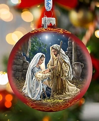 G.Debrekht Glory to God Holiday Ornament D.Gelsinger