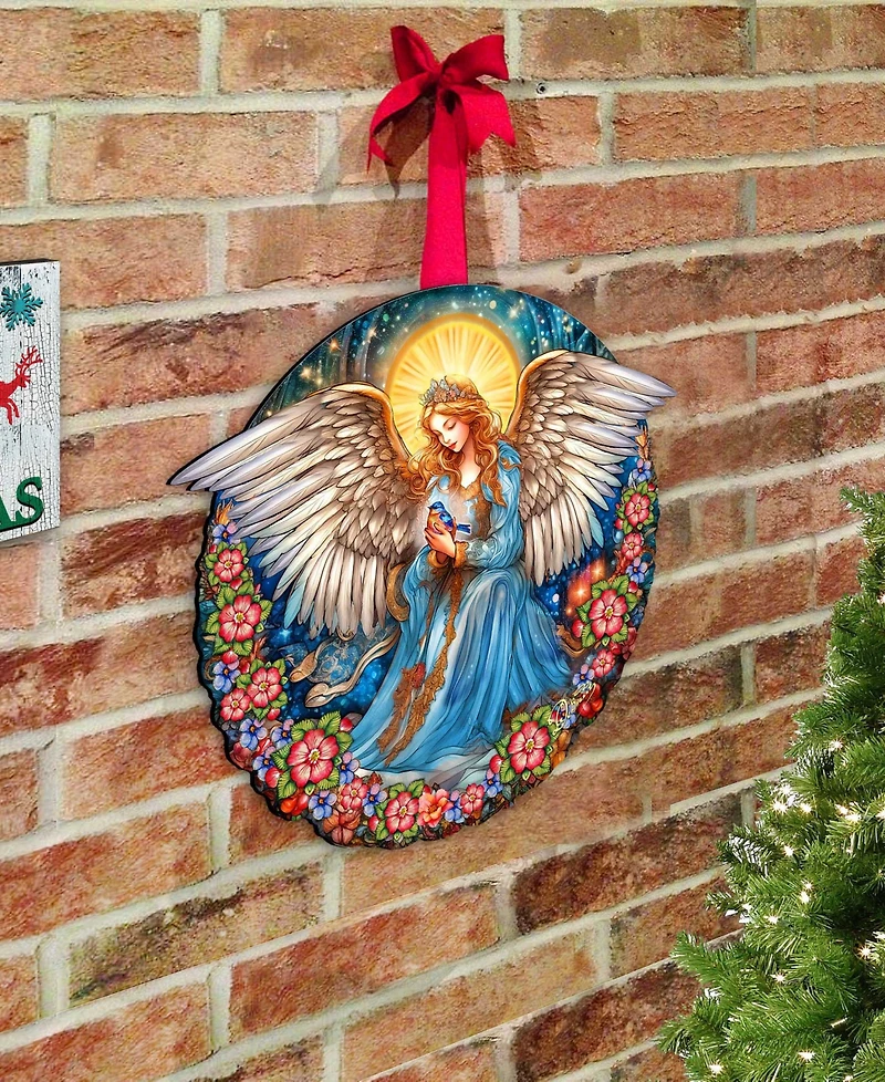Designocracy Guardian Angel of Serenity Holiday Decor