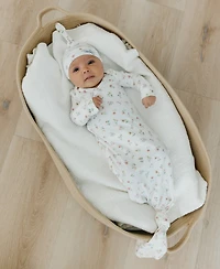 Copper Pearl Newborn Eloise Knotted Gown