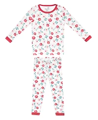 Copper Pearl Baby 2-Piece Noel Long Sleeve Top and Pants Pajama Set