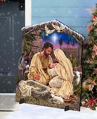 Designocracy Jesus Is Lord Outdoor Yard Decor Wood