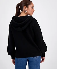 I.n.c. International Concepts Petite Blouson-Sleeve Hoodie, Macy's Exclusive