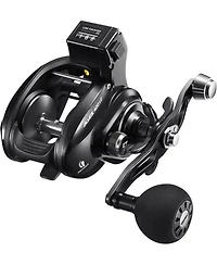 Piscifun Alijoz 400 Lc Trolling Reel with Line Counter, Aluminum Alloy Frame Low Profile Casting Reel 38Lbs Max Drag, 8+1 Stainless Bearings Fishing R