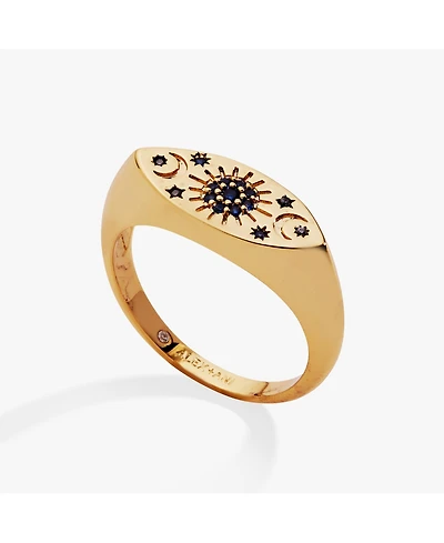 Evil Eye Signet Ring