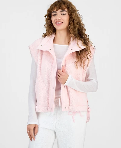 Sincerely Jules Juniors' Sherpa Fleece Vest