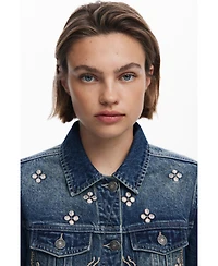Desigual Women's Mirror denim jacket