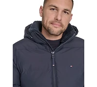Tommy Hilfiger Men's Two Pocket Hooded Puffer Jacket