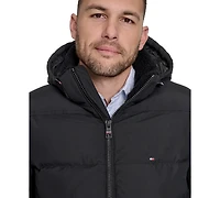 Tommy Hilfiger Men's Two Pocket Hooded Puffer Jacket