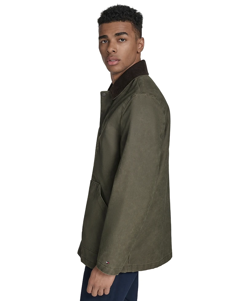 Tommy Hilfiger Men's Collared Barn Coat