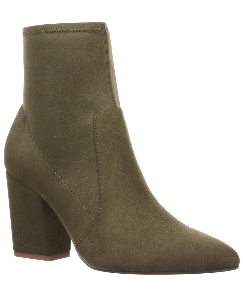 On 34th Women's Lydiaa Pointed-Toe Block-Heel Booties