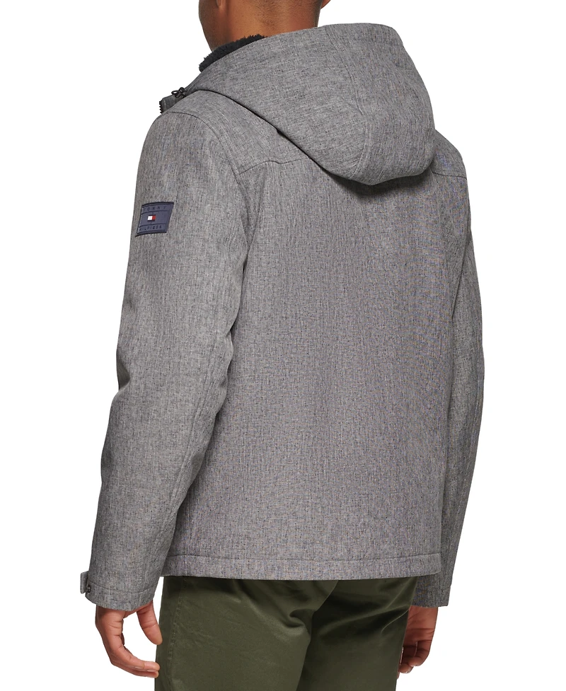Tommy Hilfiger Men's Softshell Hooded Jacket