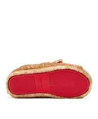 Dearfoams Men's Papa Bear Closed Back Slipper