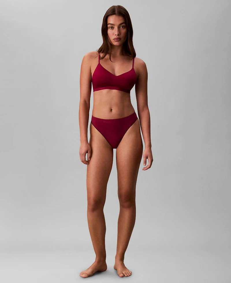 Calvin Klein Women's Form To Body Lightly Lined Bralette QF7618