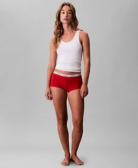 Calvin Klein Women's Modern Logo Boyshort Underwear QD5195