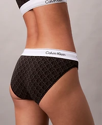 Calvin Klein Women's Ck Icon Cotton Modal Bikini Underwear QF8520