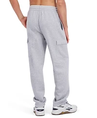 Reebok Men's Fleece Cargo Regular Fit Pants