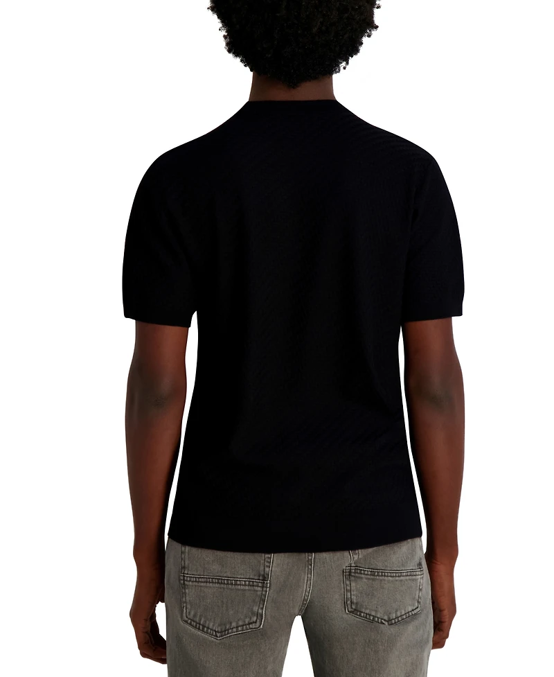 Karl Lagerfeld Paris Men's Crewneck Sweater