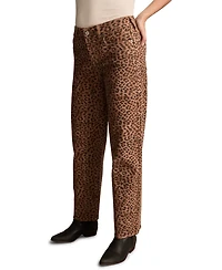 Lucky Brand Women's Low Rise Animal Print Stretch Jeans
