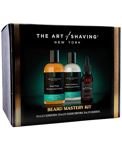 Art of Shaving Men's 3-Pc. Beard Grooming Set, 4 oz